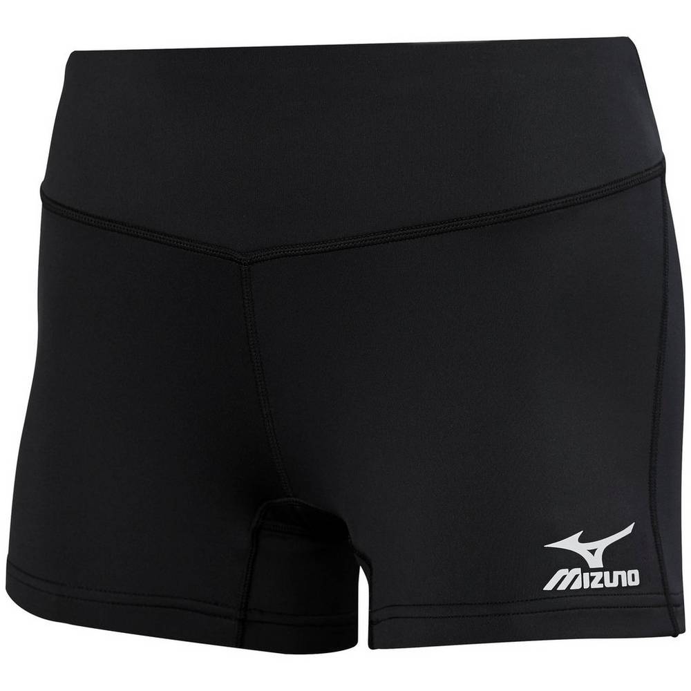 Mizuno Victory 3.5" Inseam Női Rövidnadrág Fekete DPS684502